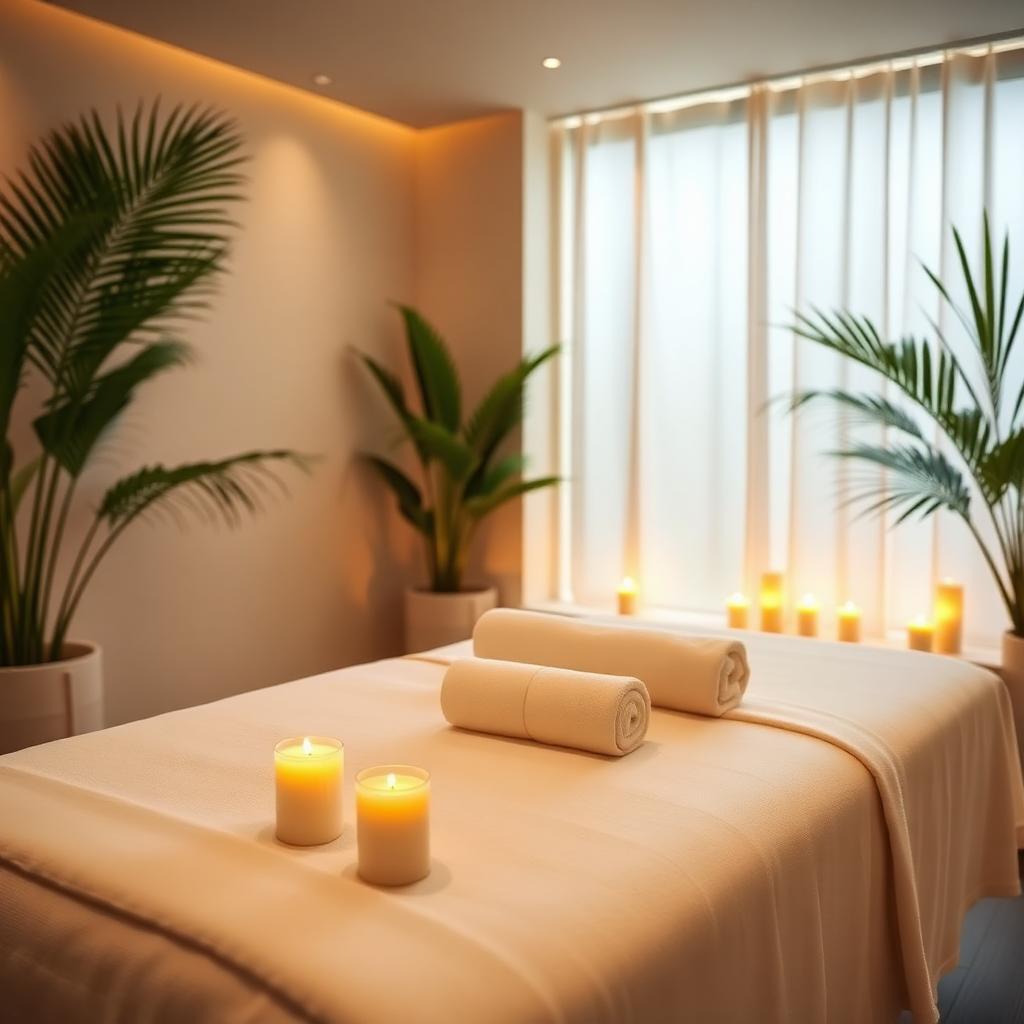 Ontspannende rugmassage